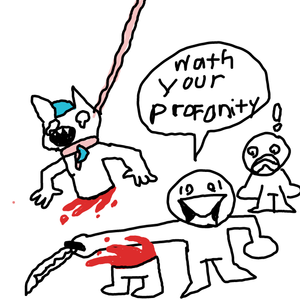 Drawing in opposite personality 3 by ARIM