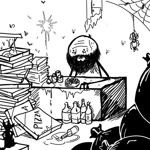 Drawing in Whatever day by SeanTrunks