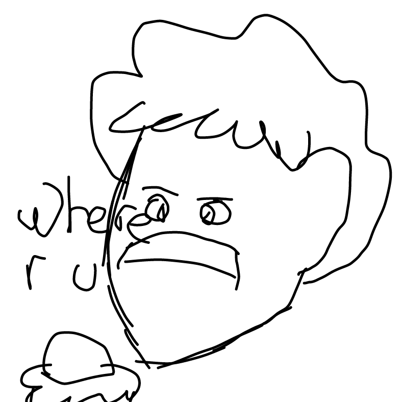 Drawing in big Mac  by TheOddExplorers