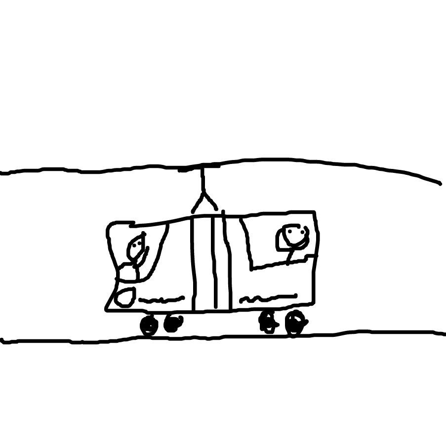 Drawing in Tram contest by amongus