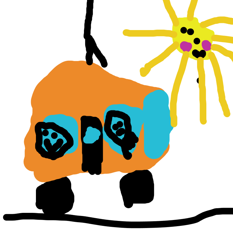 Drawing in Tram contest by ChicaPizza