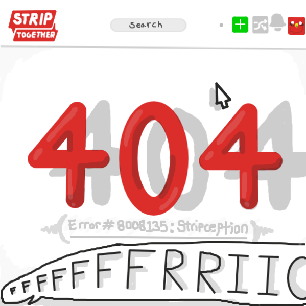  - Online Drawing Game Comic Strip Panel by xavvypls