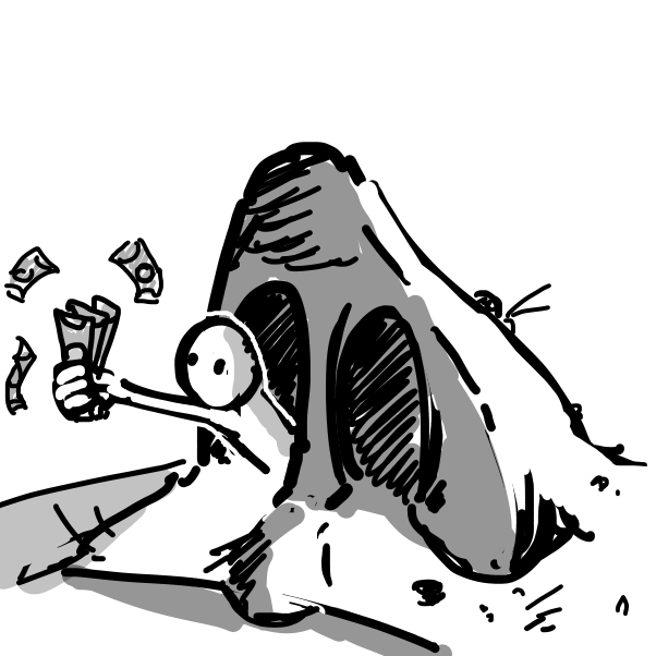 Pay through the nose
 - Online Drawing Game Comic Strip Panel by peyoalt