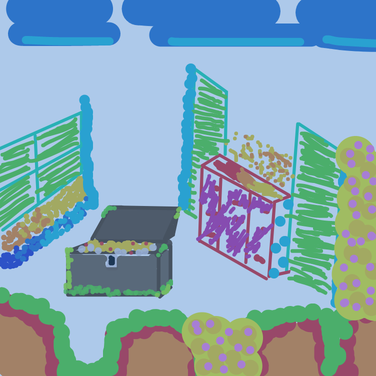 Drawing in Back here by cantdraw2