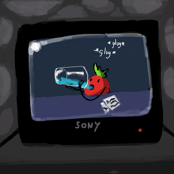 *glug* *glug* *glug*
 - Online Drawing Game Comic Strip Panel by Peyocay