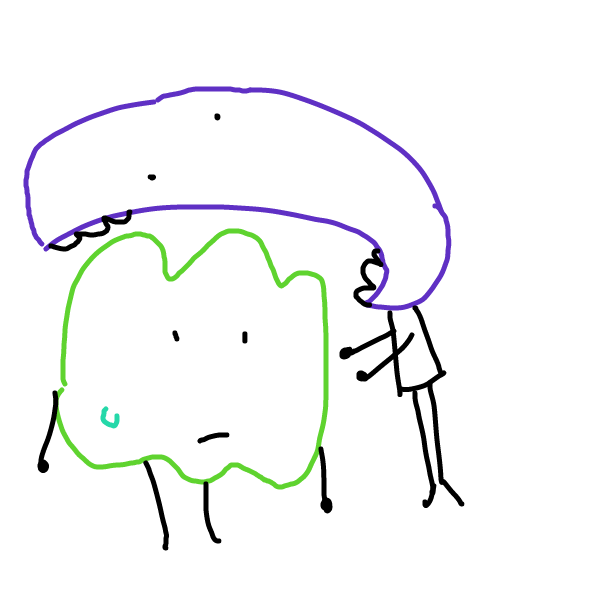 Drawing in Bfdi by coman