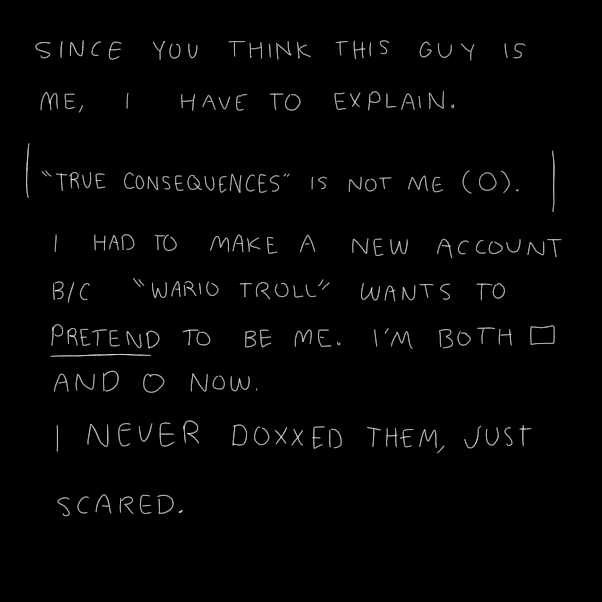 Drawing in Doxxed by ⬛