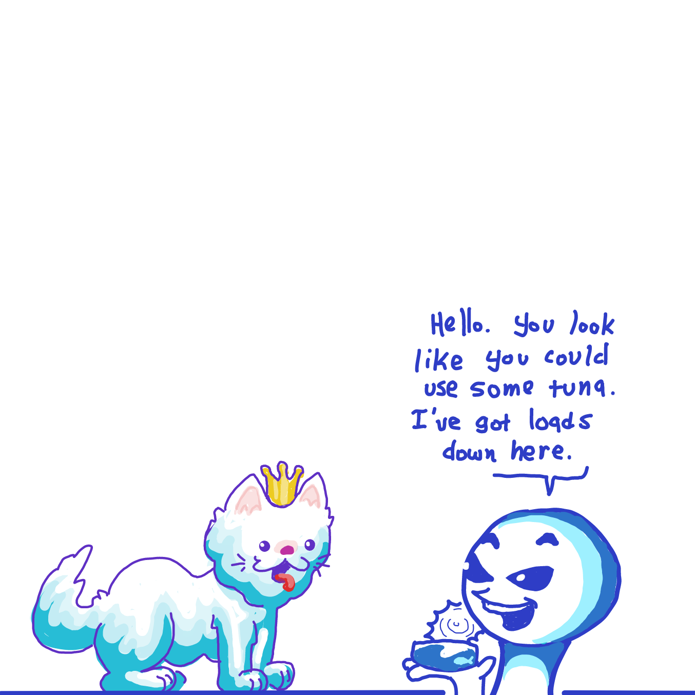 Drawing in Hello by Wizard Croissant