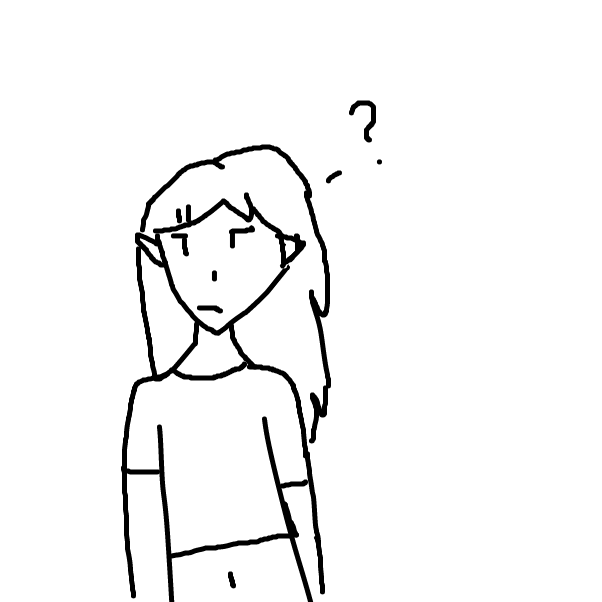 What Is she looking at? Add to my panel to make my story! - Online Drawing Game Comic Strip Panel by Lucaaa