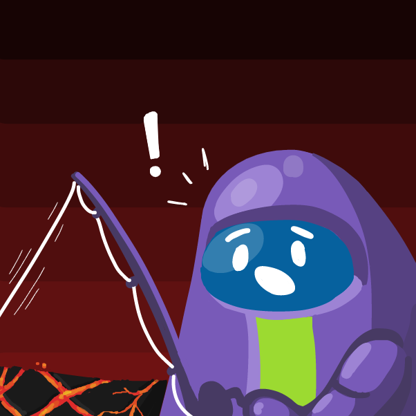 Drawing in Lava Fishing by 🔲