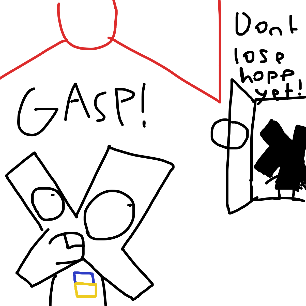 Drawing in meanwhile at X Headquarters by SupBomb