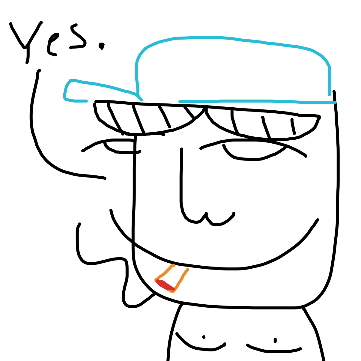 That was rude - Online Drawing Game Comic Strip Panel by SupBomb