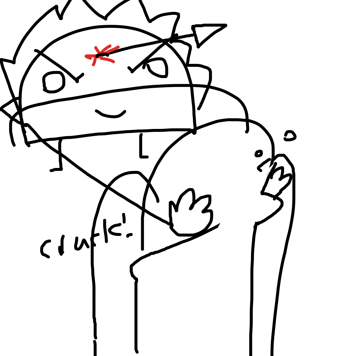 Drawing in Food fight by SupBomb