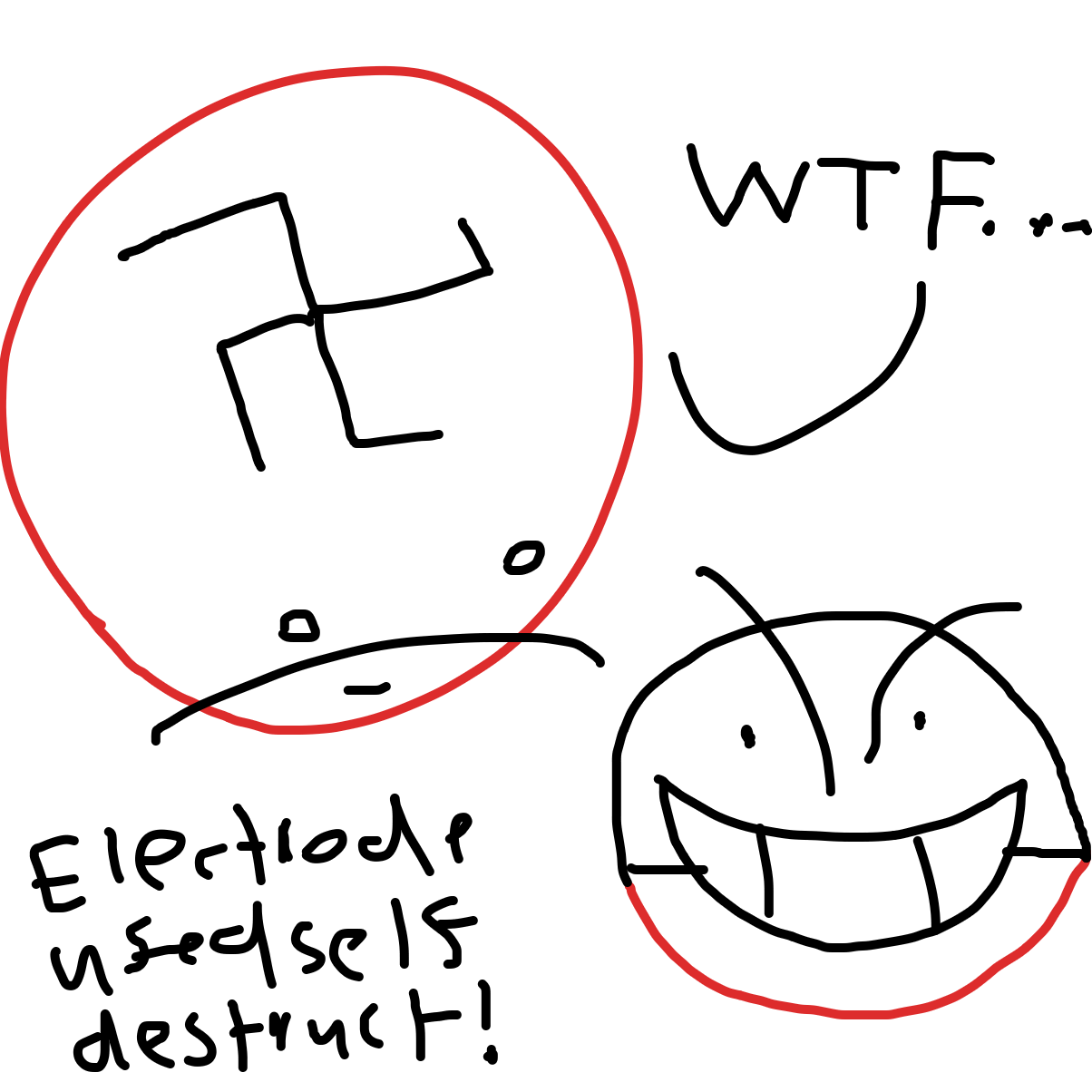 Drawing in Poland meets Germany in 1939 by SupBomb