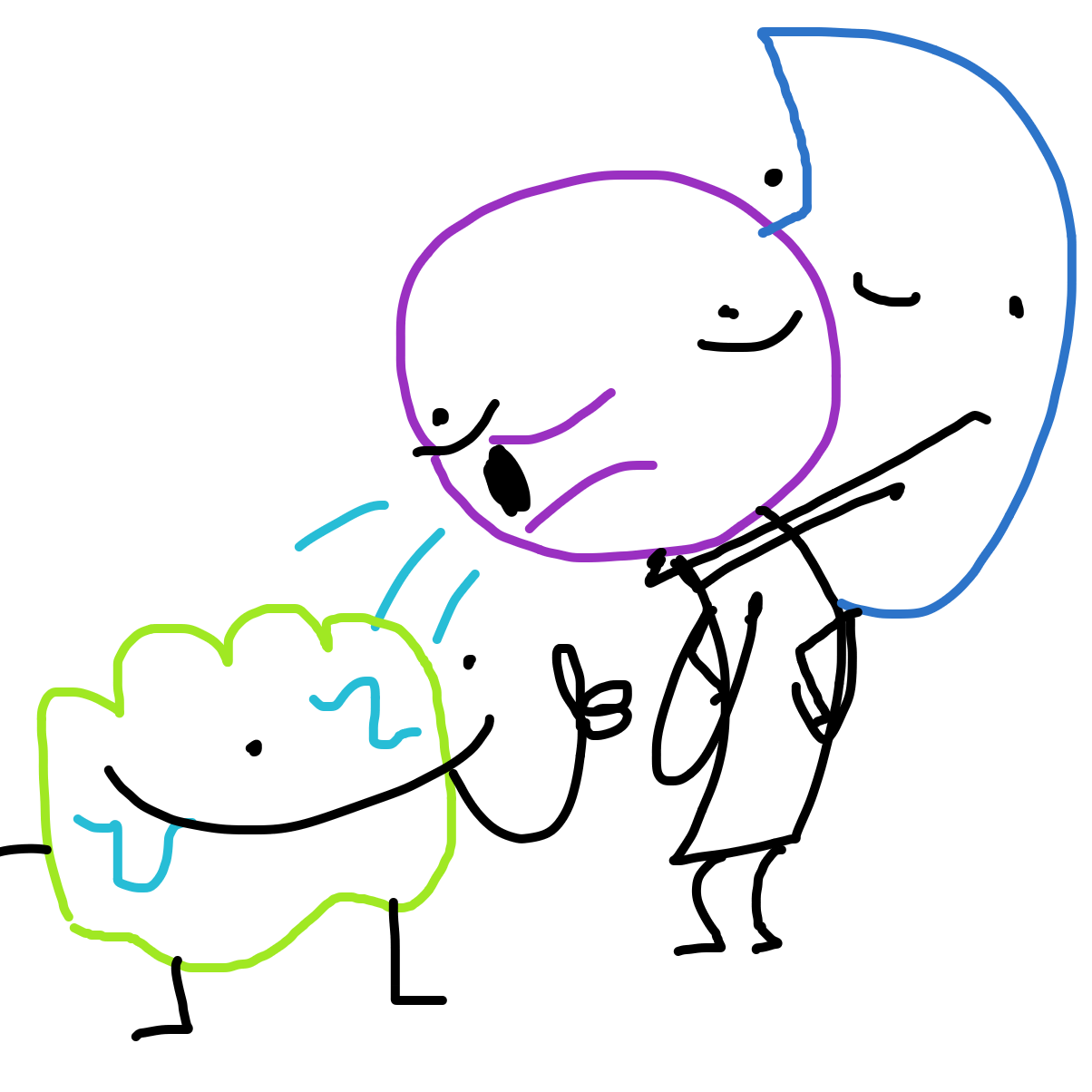 Drawing in Bfdi by SupBomb