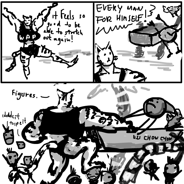  - Online Drawing Game Comic Strip Panel by Peyocay