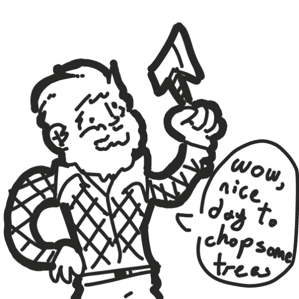 Drawing in Mhm by Peler