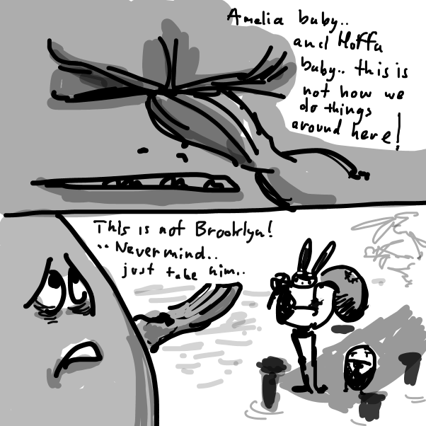 Drawing in Part 15: Sea of People by peyoalt