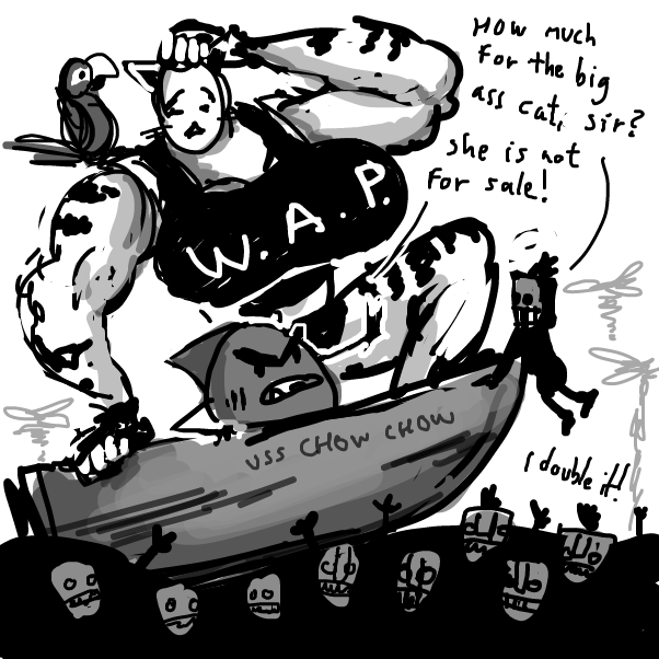 Drawing in Part 15: Sea of People by Peyocay