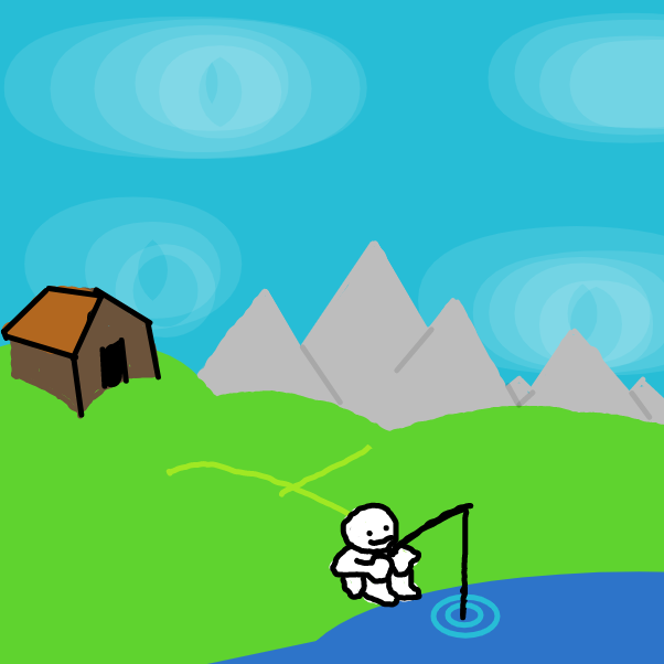 Drawing in home world by ARIM