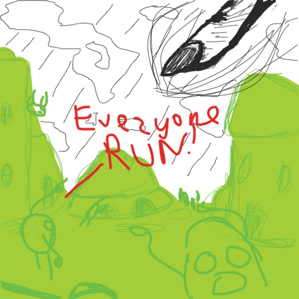 Drawing in sniff by Robro