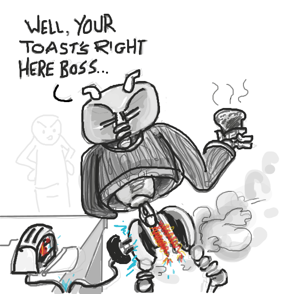Drawing in toaster by jamdaddy