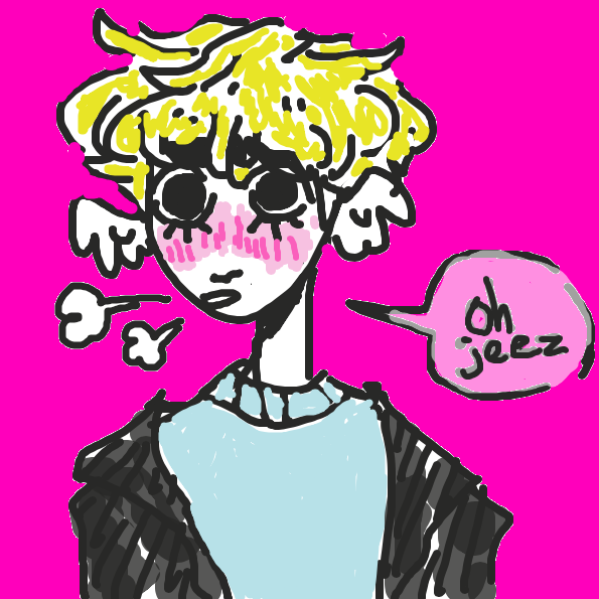 Drawing in woah there buddy by lemmonbars