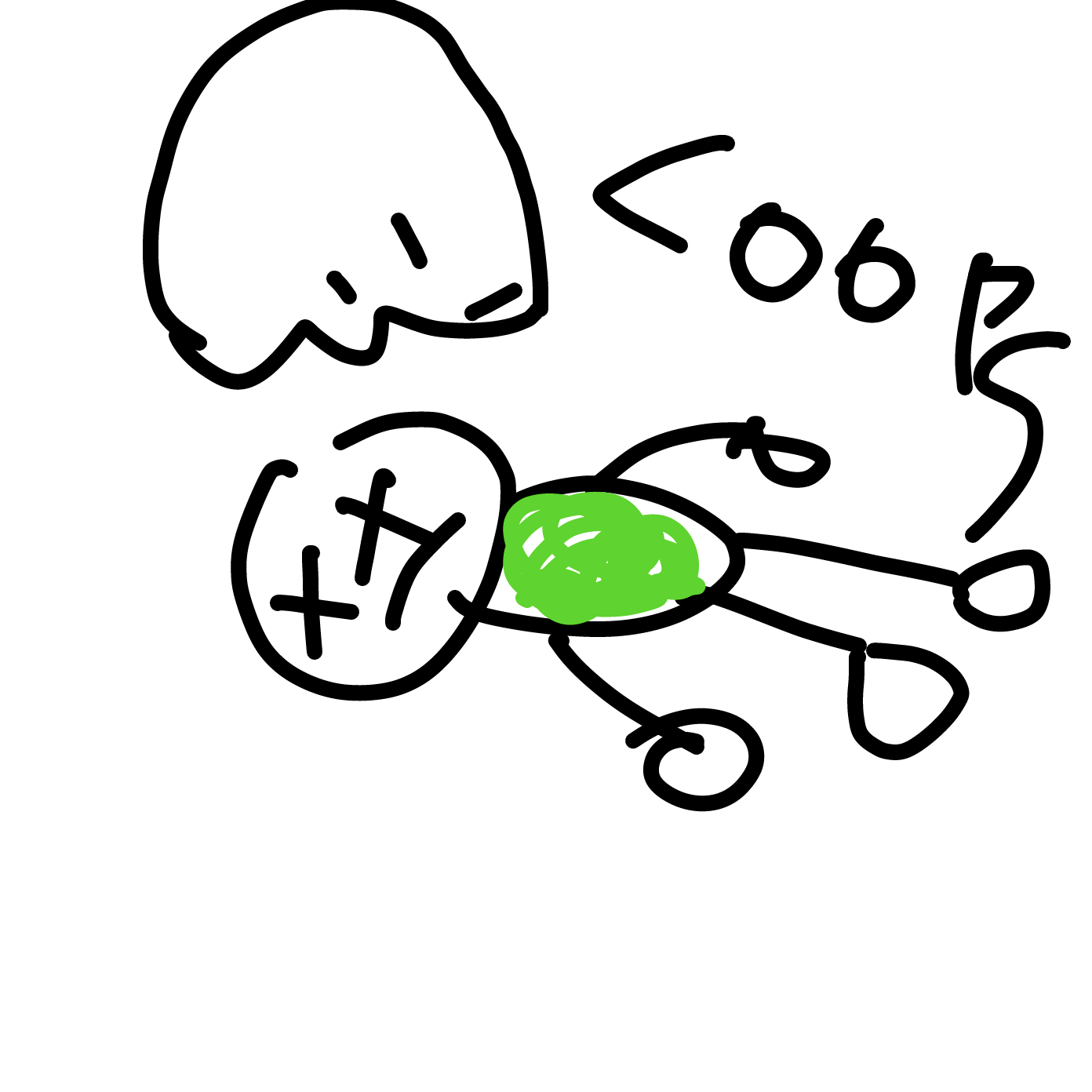 Drawing in Wow im not dead cool by TheoBeck