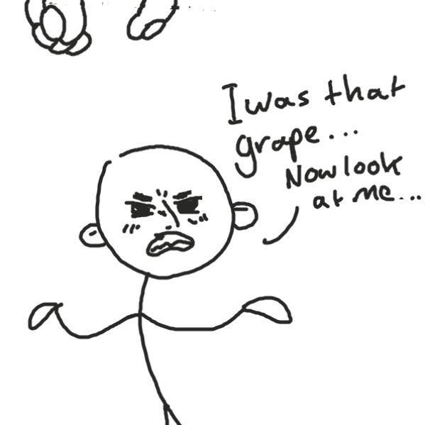 What’s that? A giant roman hand? - Online Drawing Game Comic Strip Panel by joshyouart