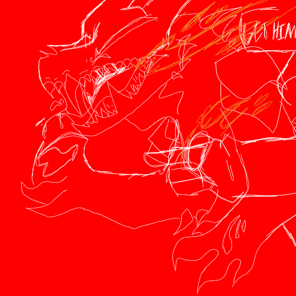 Drawing in Redskull Returns by OneWithTheShadows