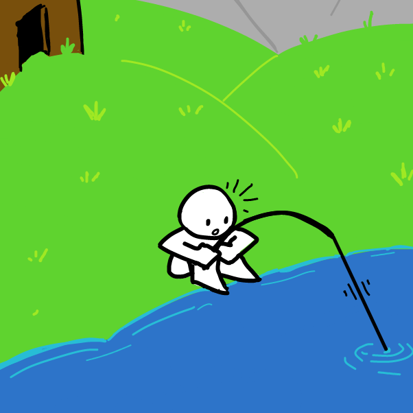 Drawing in home world by SeanTrunks