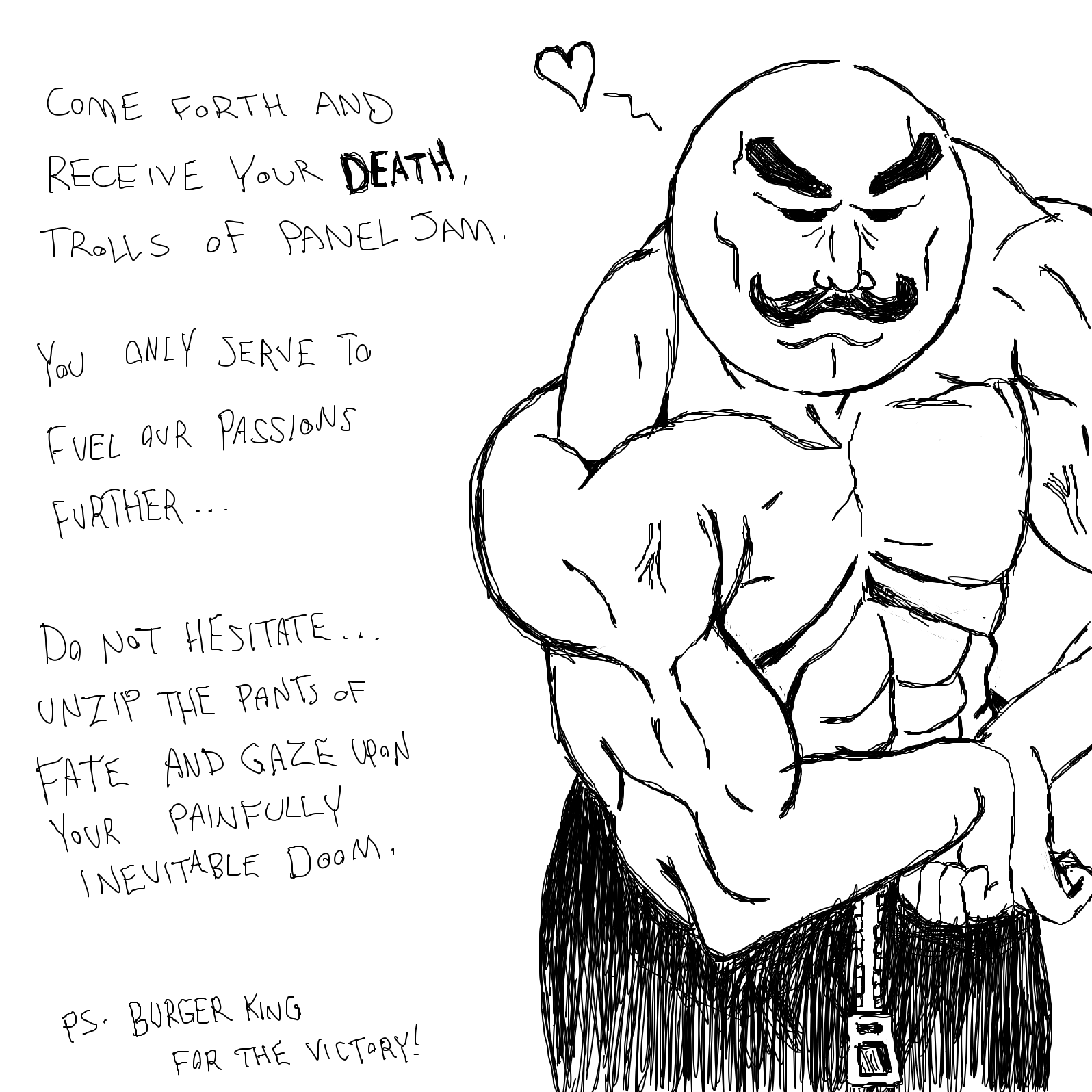  - Online Drawing Game Comic Strip Panel by Painovoima