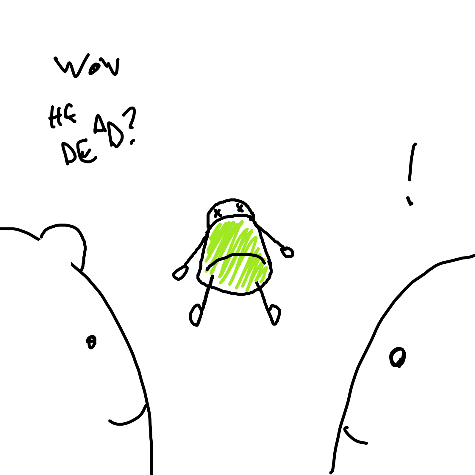  - Online Drawing Game Comic Strip Panel by Painovoima