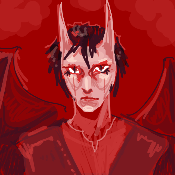 Drawing in i can b ur angle  by KMP