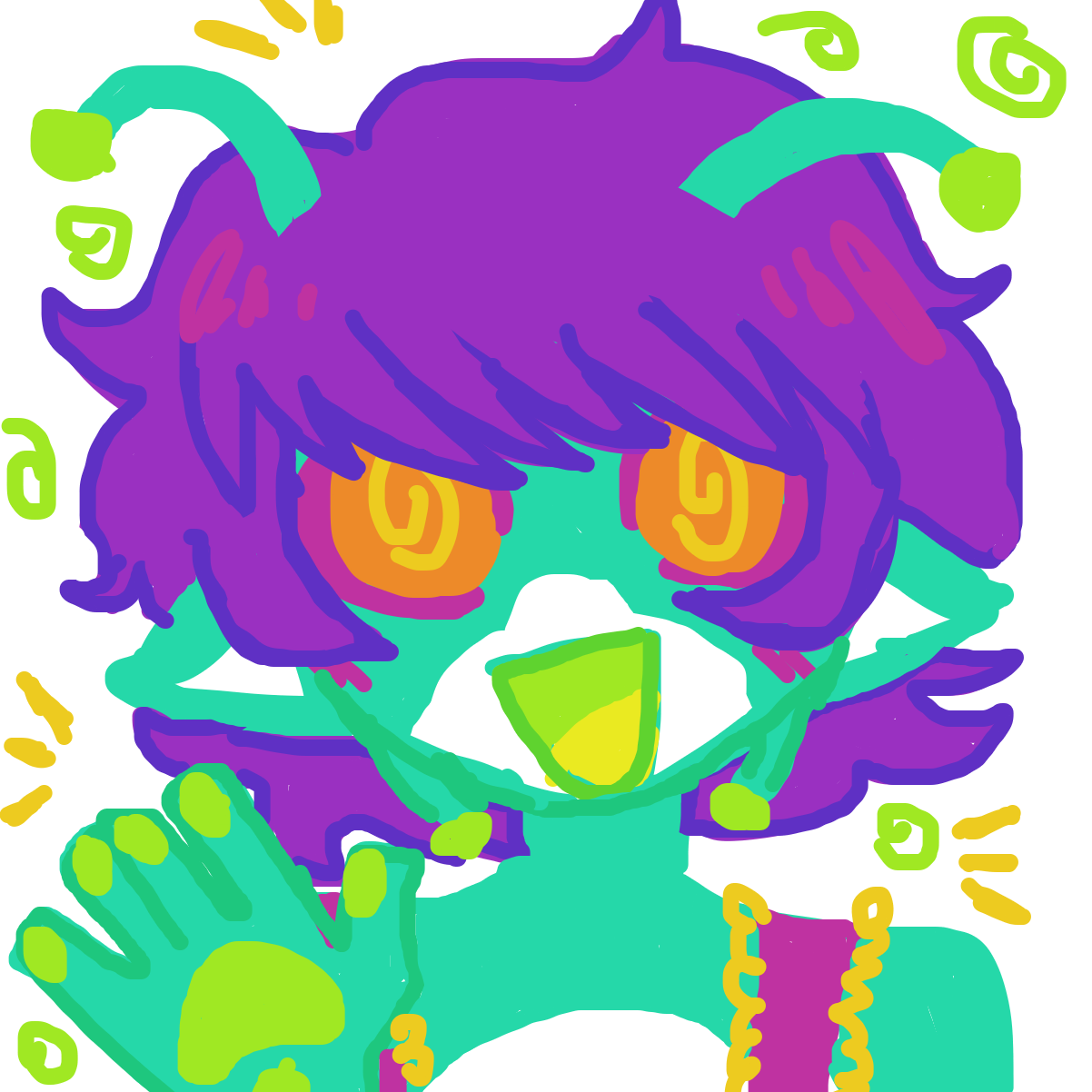 Drawing in KYAAA by Razputin