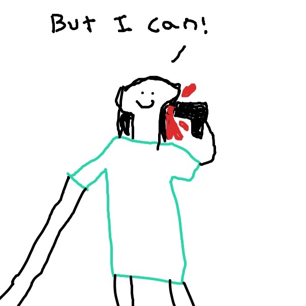 She can! Can Die! - Online Drawing Game Comic Strip Panel by Monkey_HugLuv