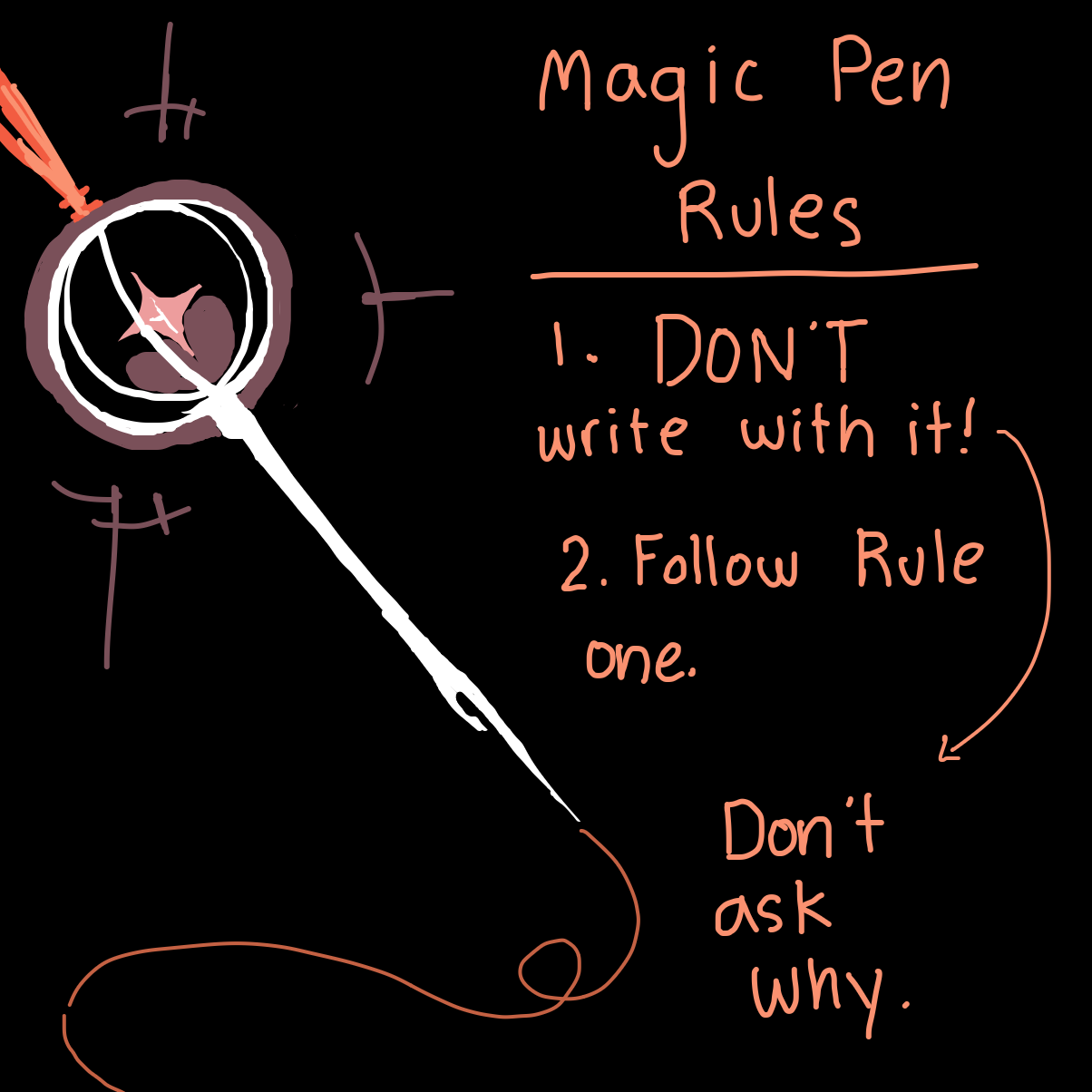 Drawing in will by Elleshye