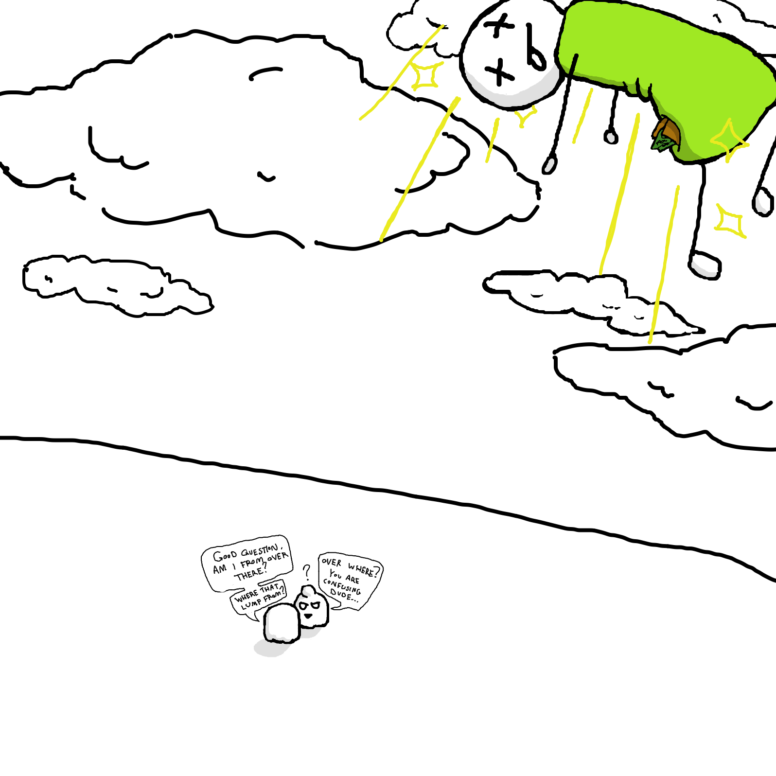 New perspectives :D - Online Drawing Game Comic Strip Panel by Painovoima