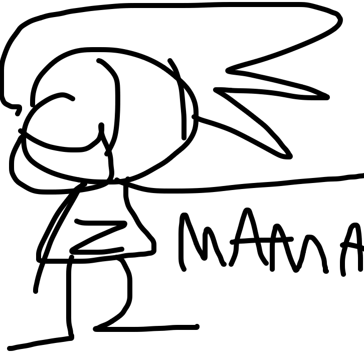 Drawing in The Joke by RiqTheEpic