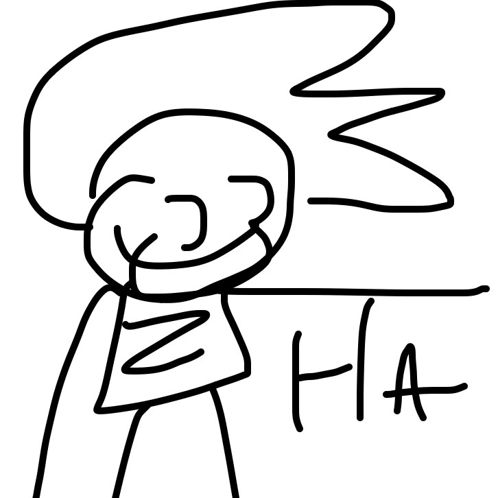 Drawing in The Joke by RiqTheEpic