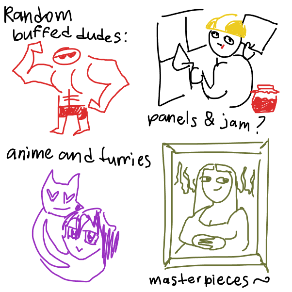 Drawing in Welcome to paneljam! We have: by KMP