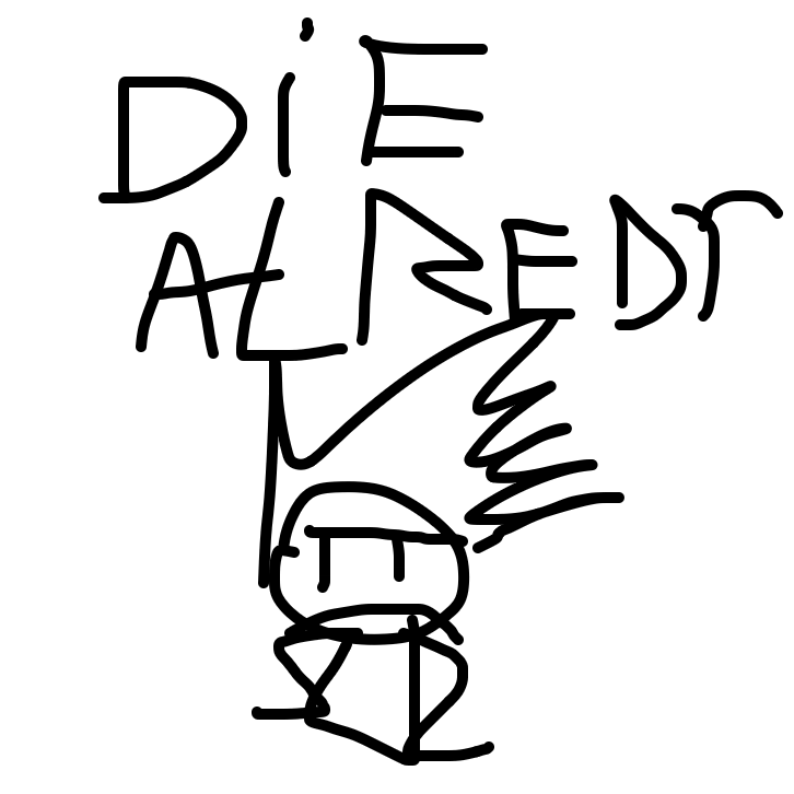 Just die - Online Drawing Game Comic Strip Panel by RiqTheEpic.