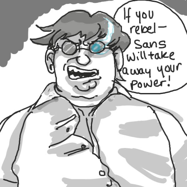 Drawing in barf by Mojomos