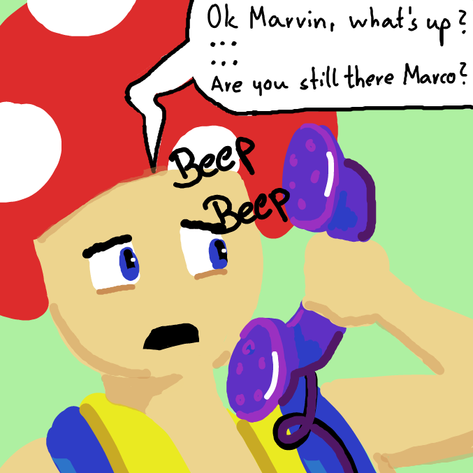 Marcel isnt amused - Online Drawing Game Comic Strip Panel by Minzigisdrawing