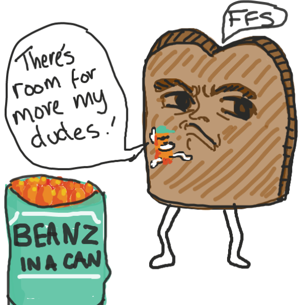 Drawing in Cool beans by Mojomos