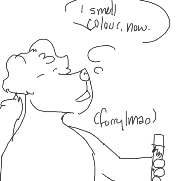 Drawing in poof by Sirius Solemn