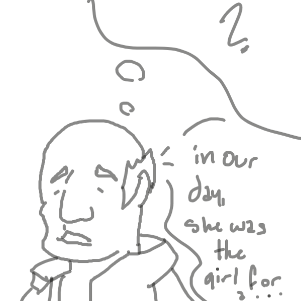 Drawing in Oh no by Sirius Solemn