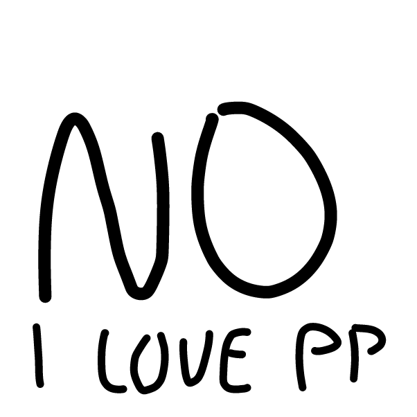 I love my pp. - Online Drawing Game Comic Strip Panel by FPJ