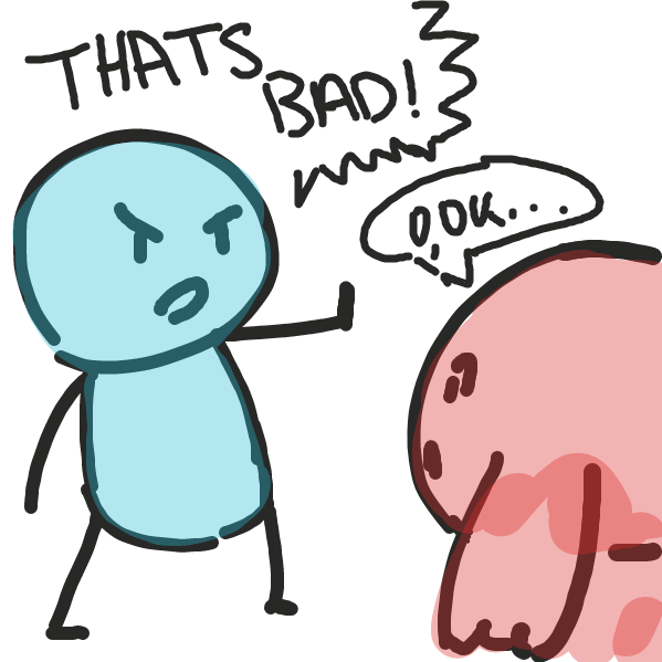 blue man stops the lluminati - Online Drawing Game Comic Strip Panel by jermaine