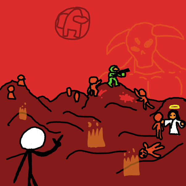  - Online Drawing Game Comic Strip Panel by ARIM